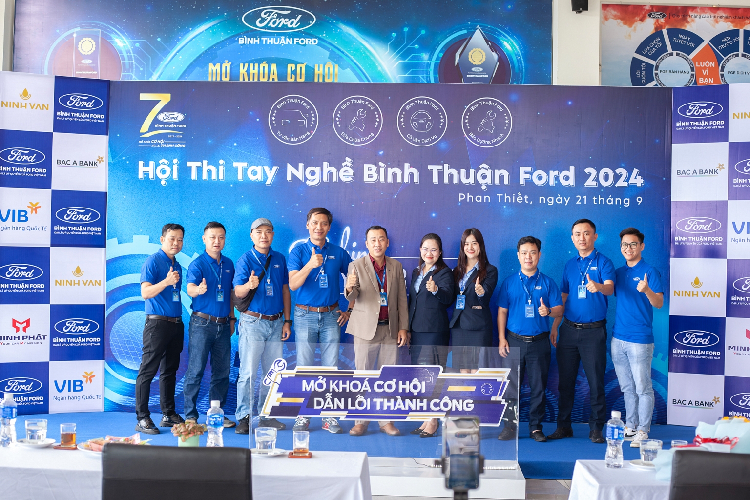 Hội thi Tay nghề Bình Thuận Ford 2024