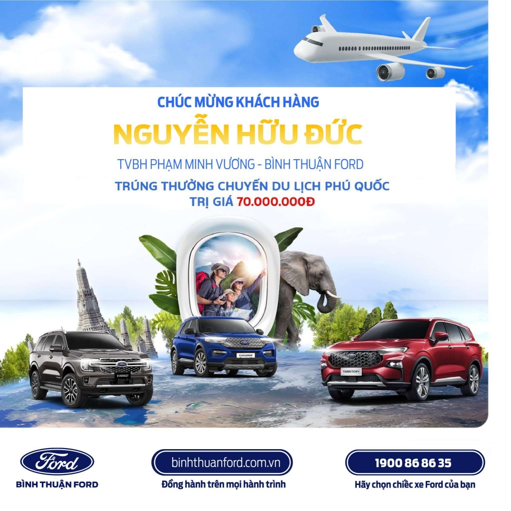Mùa hè Sôi động cùng Ford