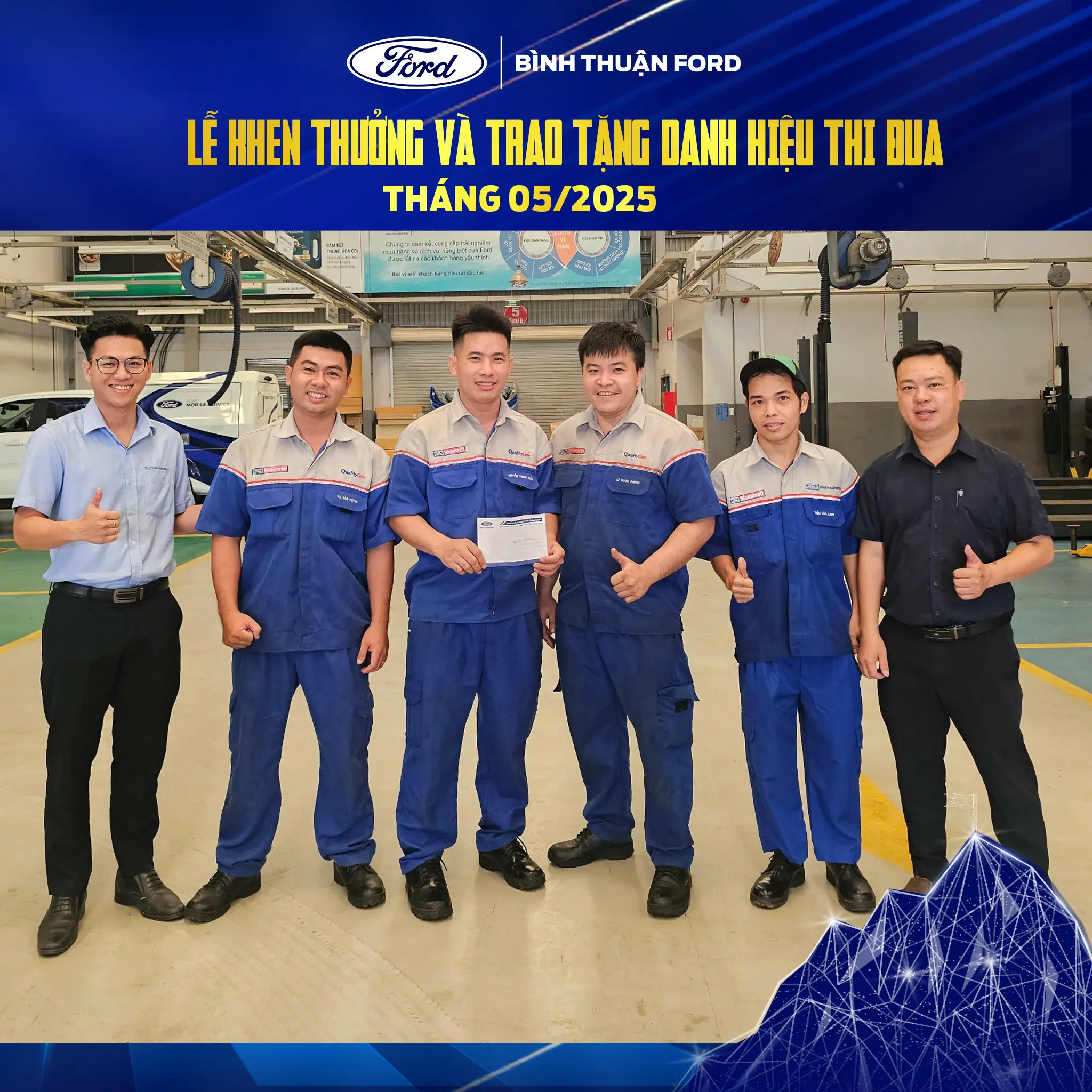 Khen thuong thang 5 Xuong Dich vu