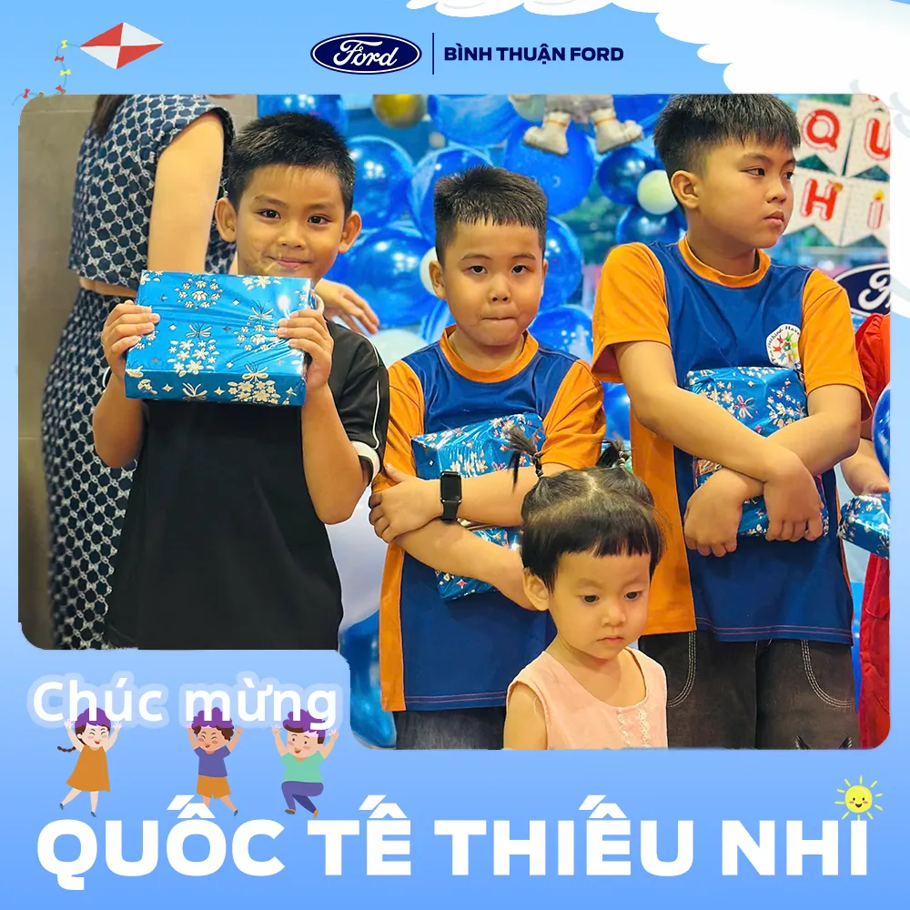Binh Thuan Ford to chuc lien hoan Quoc te thieu nhi 2025