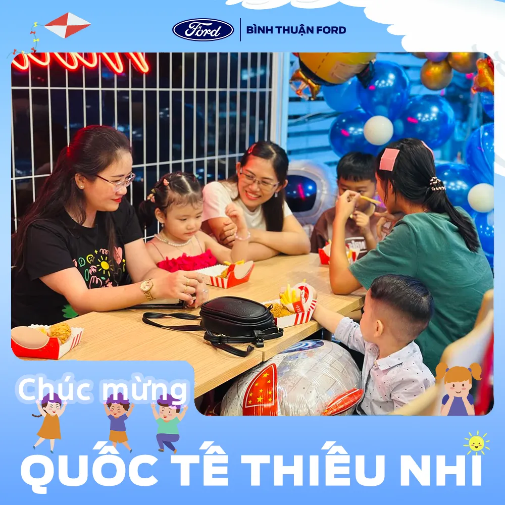 Binh Thuan Ford to chuc lien hoan Quoc te thieu nhi 2025
