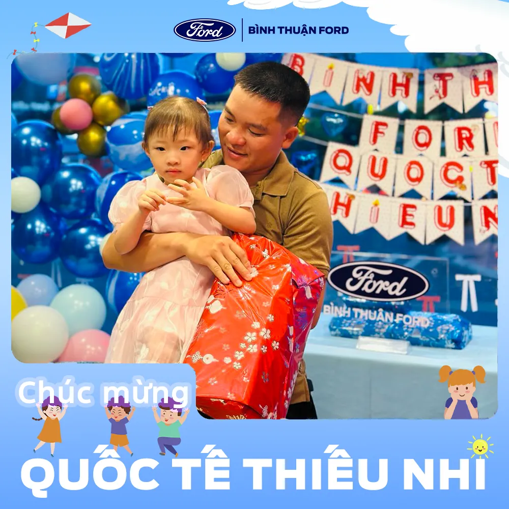 Binh Thuan Ford to chuc lien hoan Quoc te thieu nhi 2025