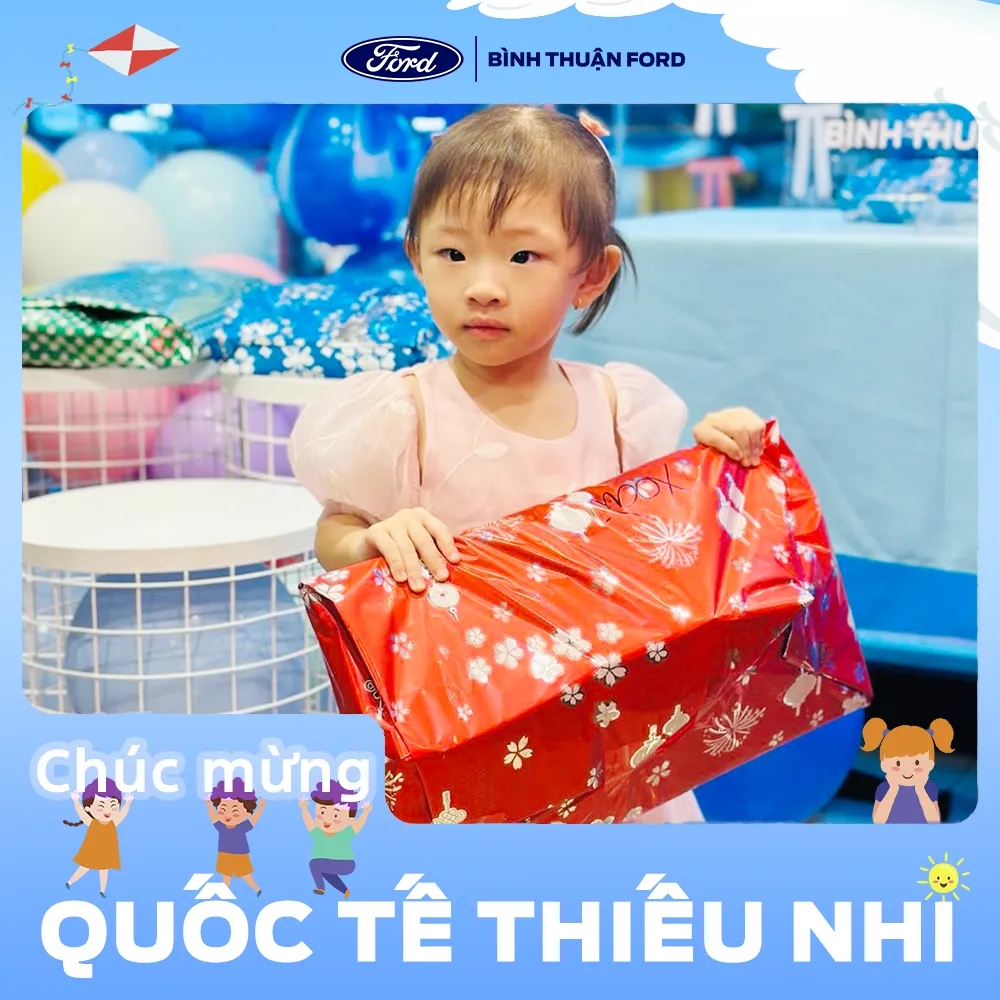 Binh Thuan Ford to chuc lien hoan Quoc te thieu nhi 2025