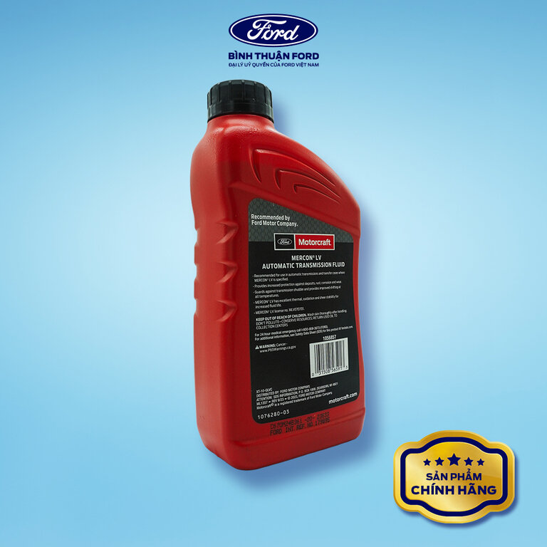Dầu Hộp Số Tự Động Ford Mercon LV 946ml - Motorcraft