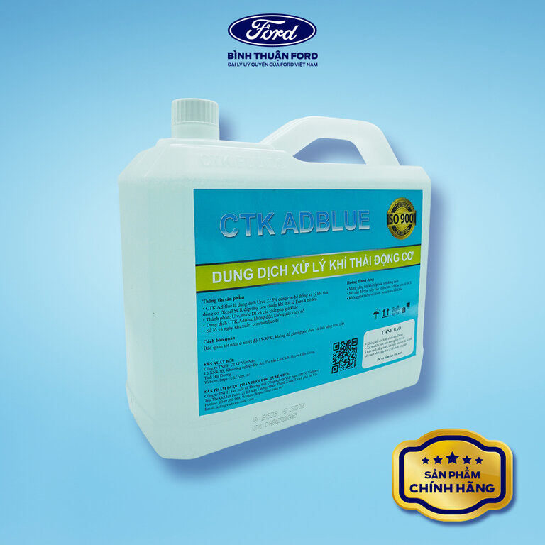 Dung Dịch Xử Lý Khí Thải Động Cơ Ô Tô CTK ADBLUE 1811 | 10L