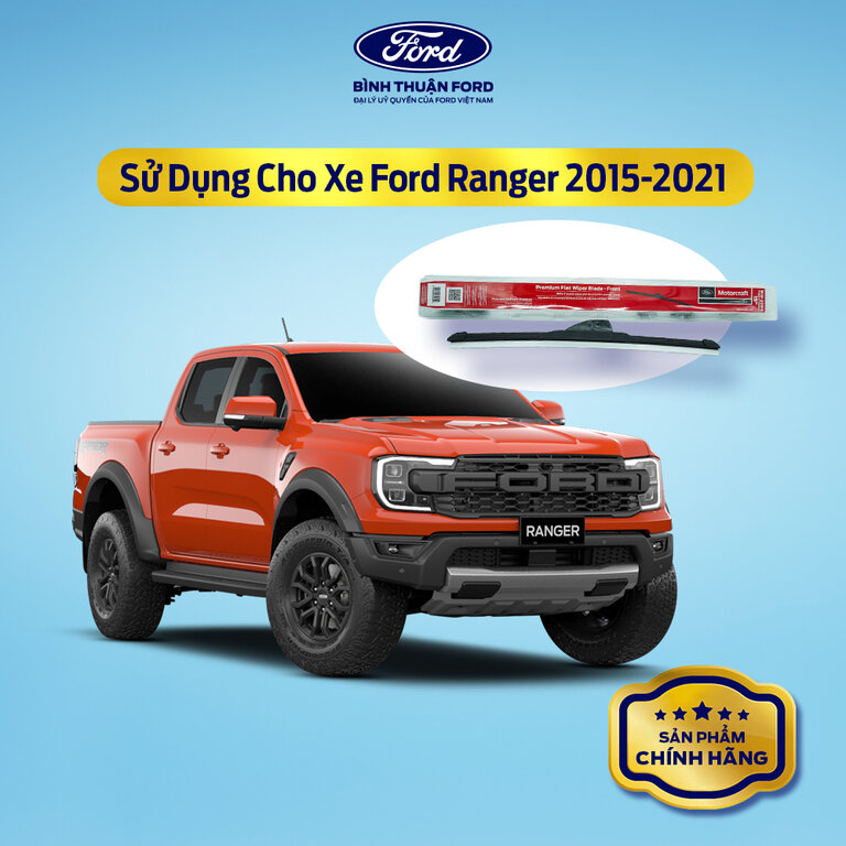 Khung Lá Gạt Nước (Phải - Ngắn) Ford Ranger