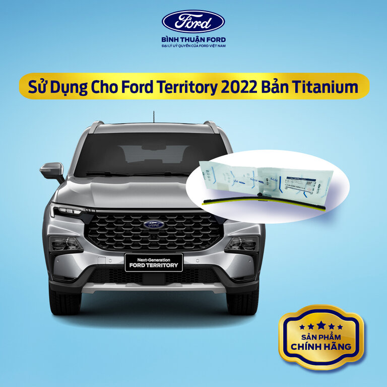 Khung Lá Gạt Nước (Phải - Ngắn) – Ford Territory 2022 Bản Titanium