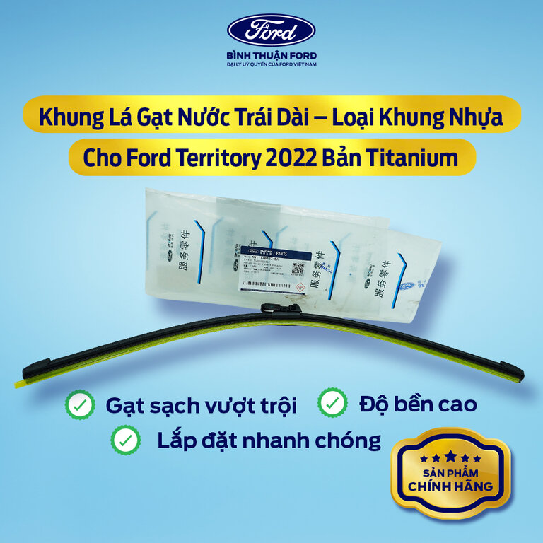 Khung Lá Gạt Nước (Trái - Dài) – Ford Territory 2022 Bản Titanium