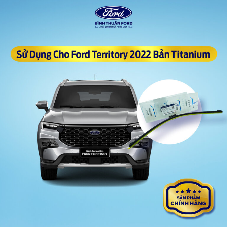 Khung Lá Gạt Nước (Trái - Dài) – Ford Territory 2022 Bản Titanium