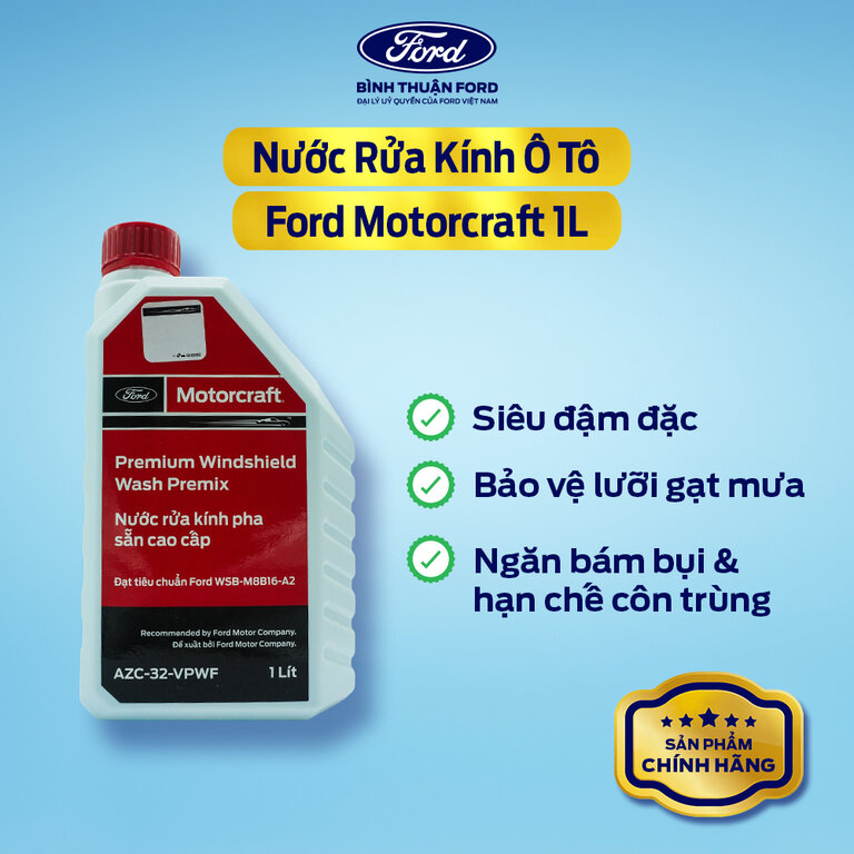 Nước Rửa Kính Ô Tô - Ford Motorcraft 1L