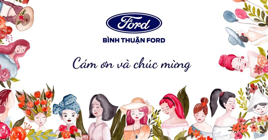 BÌNH THUẬN FORD TRI ÂN PHÁI ĐẸP NHÂN NGÀY PHỤ NỮ VIỆT NAM