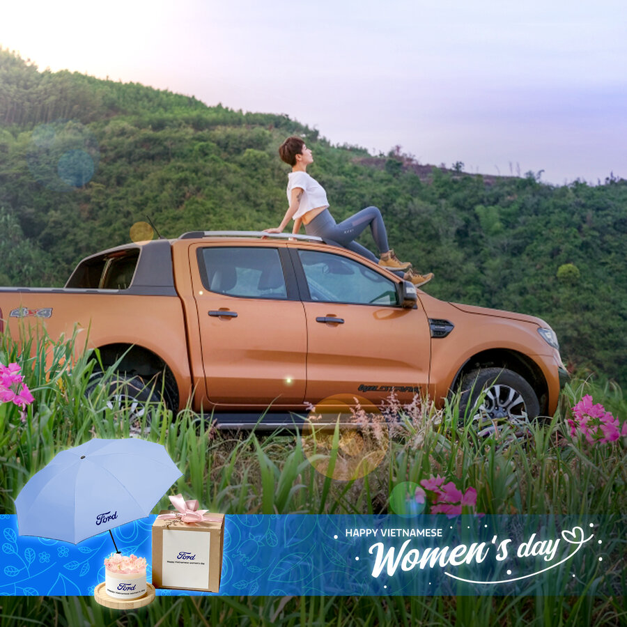 CHƯƠNG TRÌNH "NGÀY CỦA NÀNG, TỎA SÁNG CÙNG FORD" DÀNH CHO KHÁCH HÀNG NỮ THAM GIA LÁI THỬ