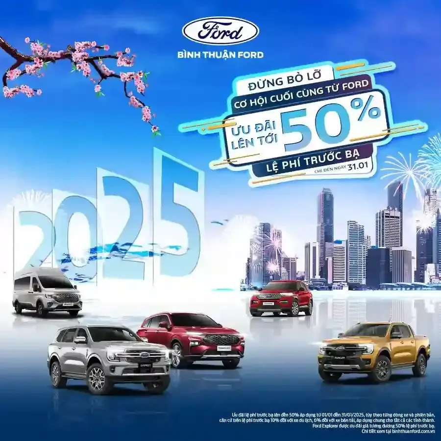 Chương Trình Ưu Đãi Tết Nguyên Đán 2025 "Rước Xe Như Ý - Đón Tết Phú Quý"