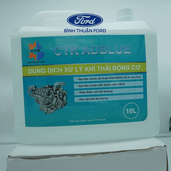 DUNG DỊCH ADBLUE LÀ GÌ? VÌ SAO PHẢI SỬ DỤNG CHO XE FORD?