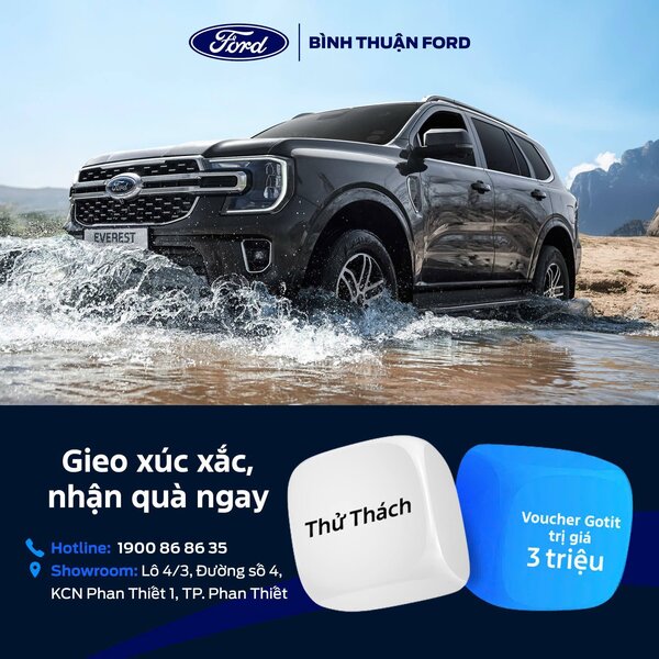 FORD EVEREST - LÀM CHỦ MỌI ĐIỀU BẤT ĐỊNH - GIEO XÚC XẮC NHẬN QUÀ NGAY