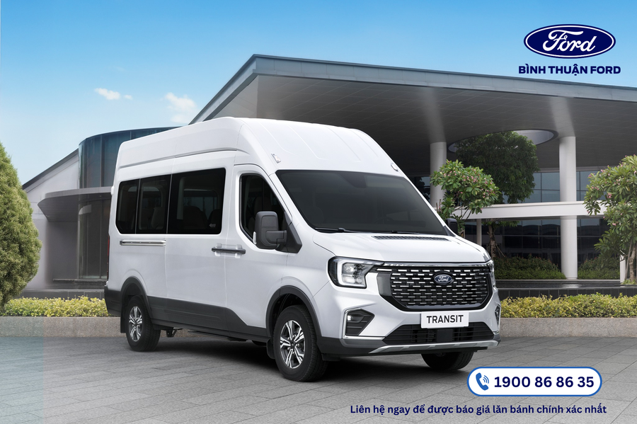 FORD TRANSIT LIMOUSINE 2025: ĐÁNH GIÁ PHIÊN BẢN 10 CHỖ VÀ 12 CHỖ