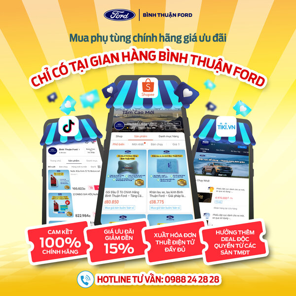 MUA PHỤ KIỆN - PHỤ TÙNG CHÍNH HÃNG BÌNH THUẬN FOR VỚI GIÁ ƯU ĐÃI TRÊN SHOPEE/TIKI & TIKTOK SHOP