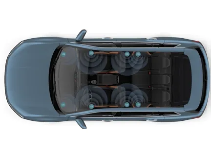 Hệ thống âm thanh 8 loa với hiệu ứng âm thanh vòm