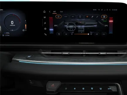 Điều hòa tự động 2 vùng khí hậu với chức năng lọc không khí cao cấp