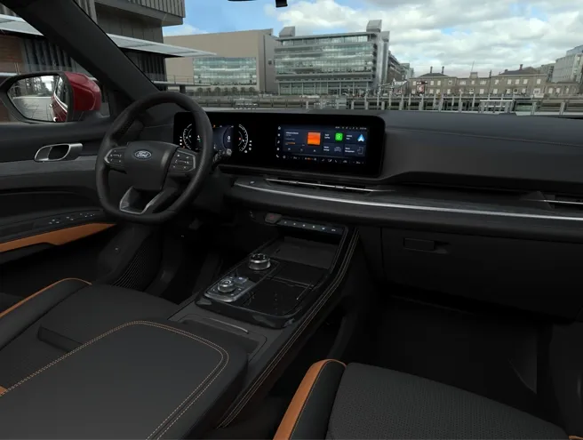 Màn hình trung tâm cảm ứng 12.3″